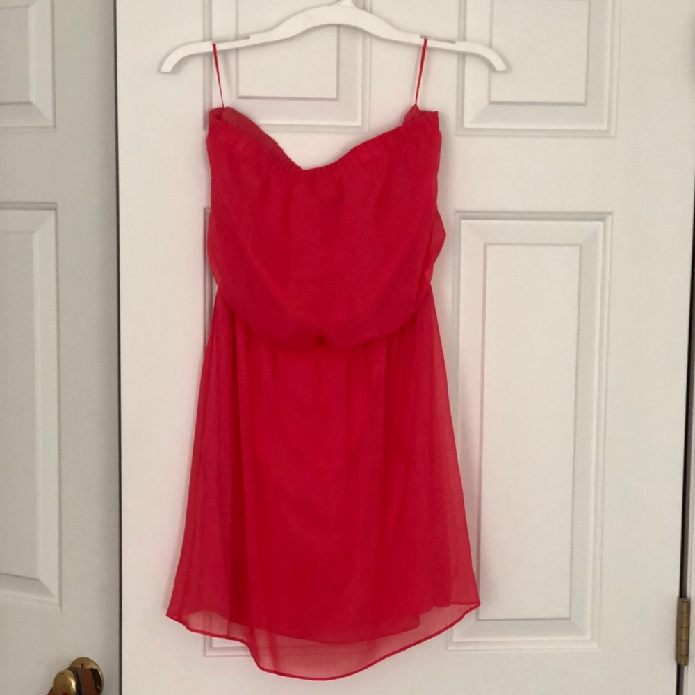 Express strapless dress